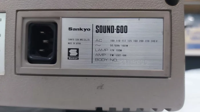 Projetor Sankyo Sound 600